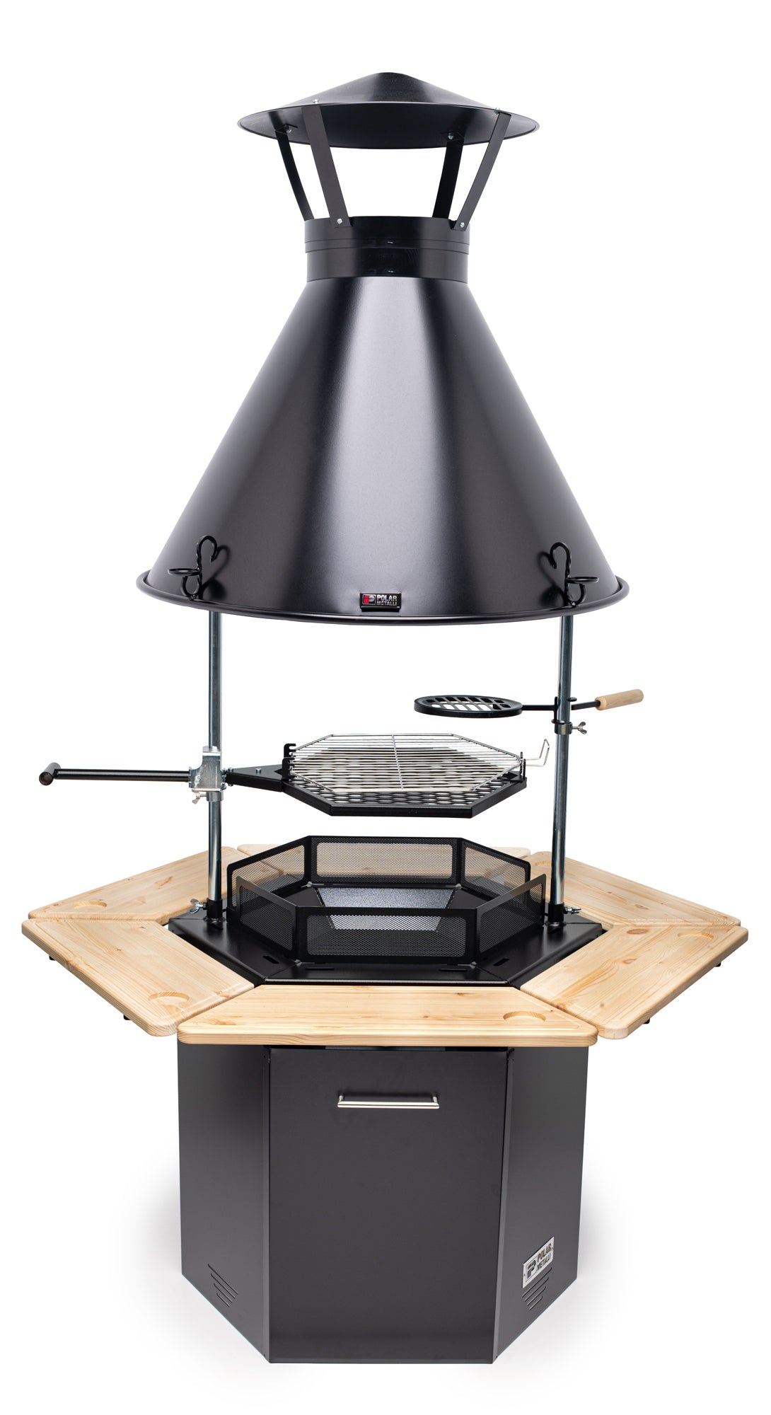 Polar Grilli M6 - Kota Grill with Smoke Hood