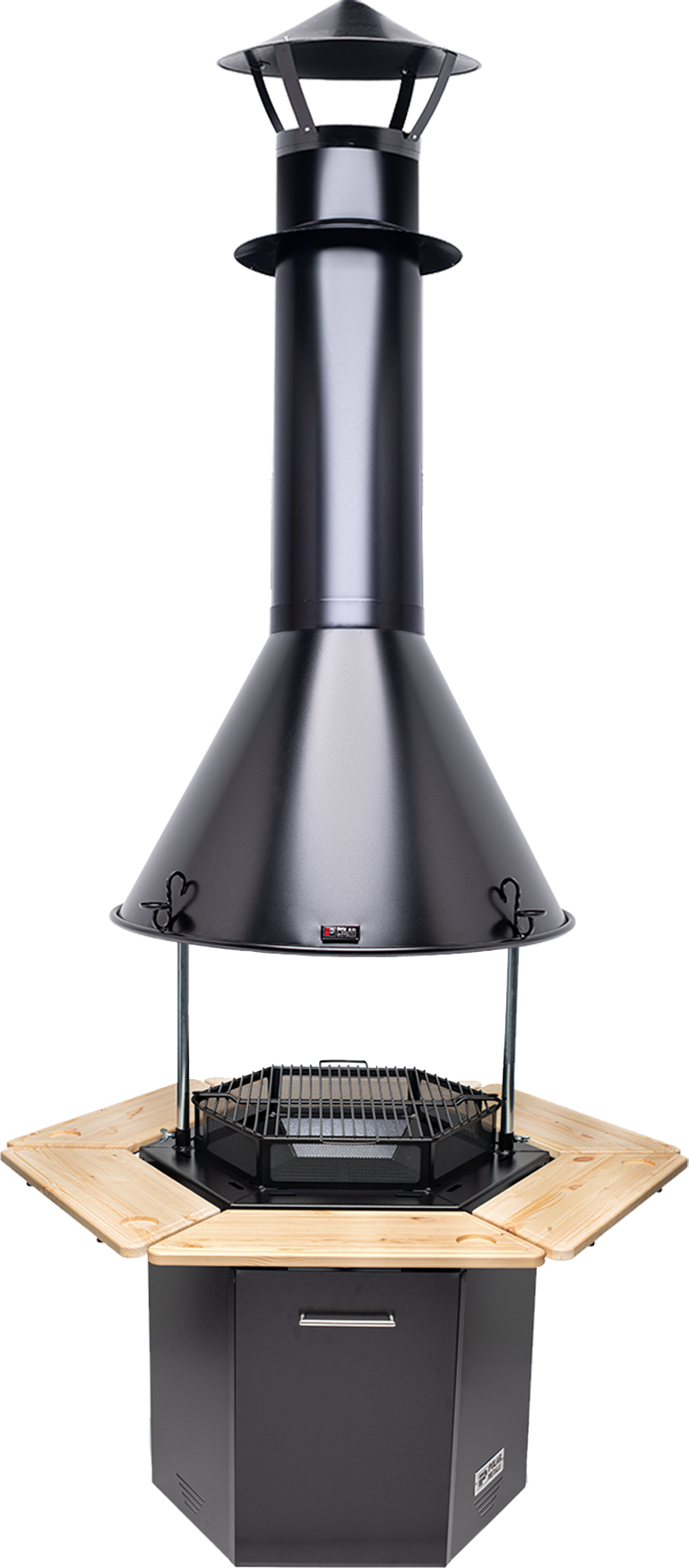 Polar Grilli M6 Kota Grill with Chimney
